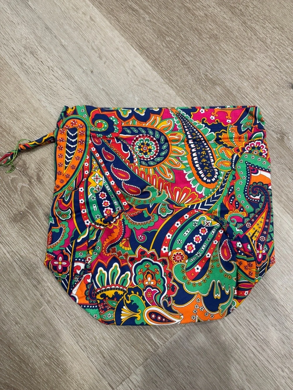 Vera Bradley Multicolor Venetian Paisley Ditty Bag NWT